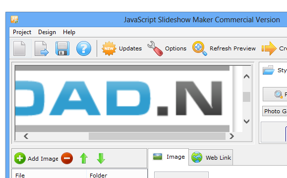 javascript Slideshow Maker