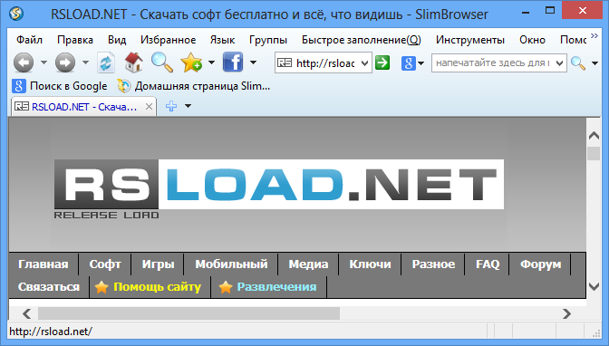 Slim Browser