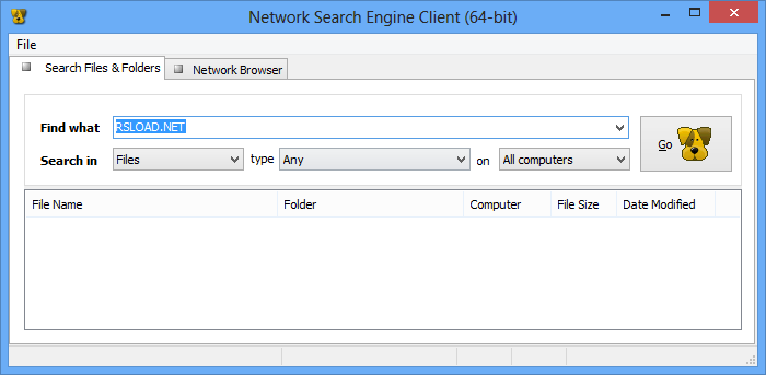 SoftPerfect Network Search Engine