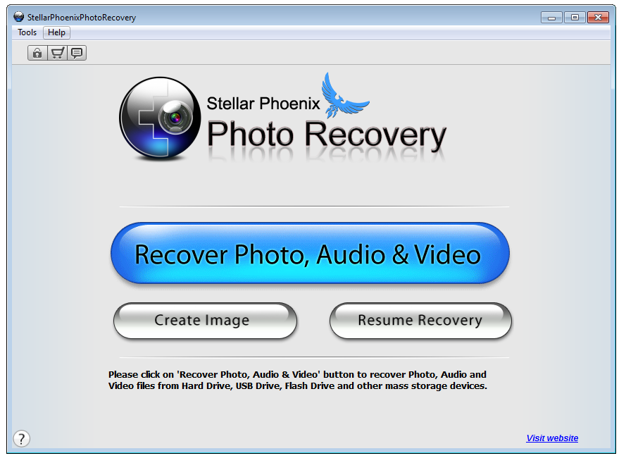 how to use stellar phoenix photo recovery