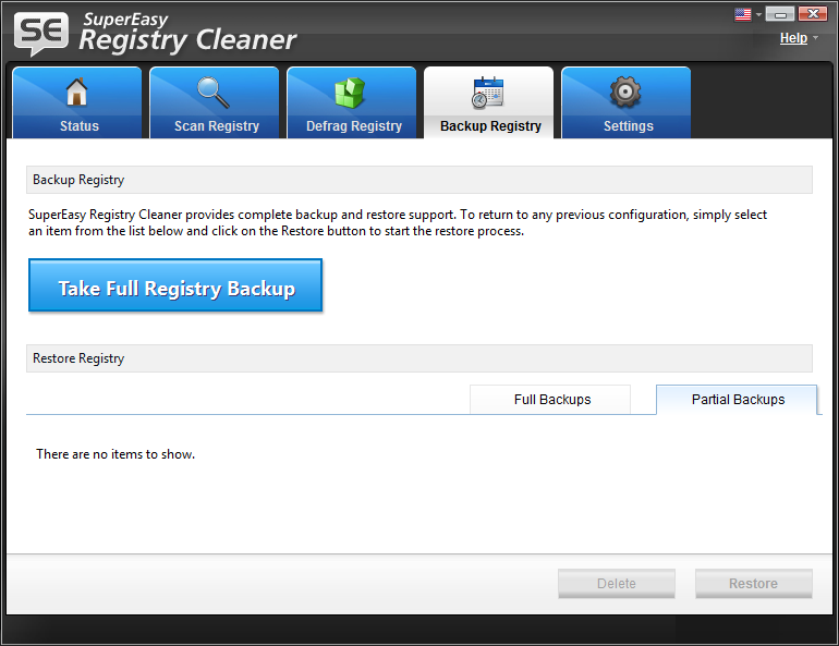 SuperEasy Registry Cleaner