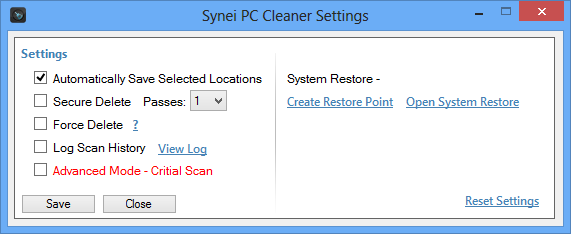 Synei PC Cleaner