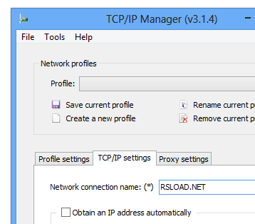 TCP/IP Manager 