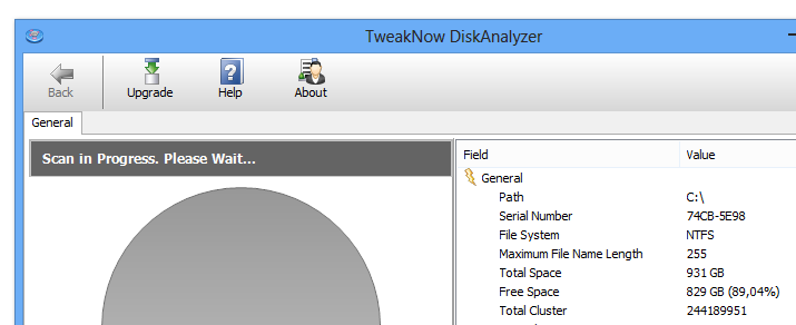 TweakNow DiskAnalyzer