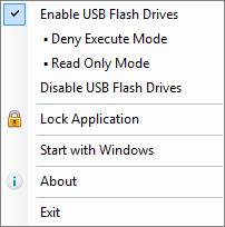 USB Flash Drives Control