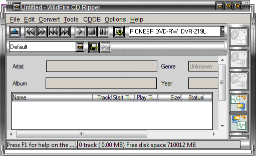 WildFire CD Ripper