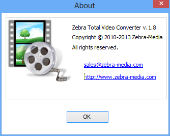 Zebra Media Total Video Converter