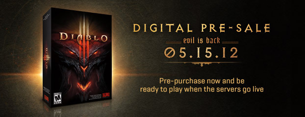 Blizzard объявила, Diablo III поступит в продажу 15 Мая