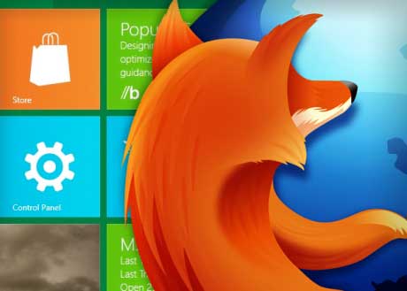Официальна началась разработка Firefox для Windows 8 Metro