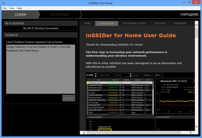 inSSIDer for Home