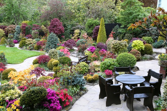 Чудесный сад в Англии