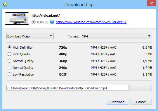 Video downloader 4k Download 4k