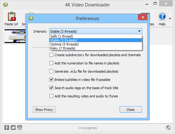 4k video downloader 无法解析此链接