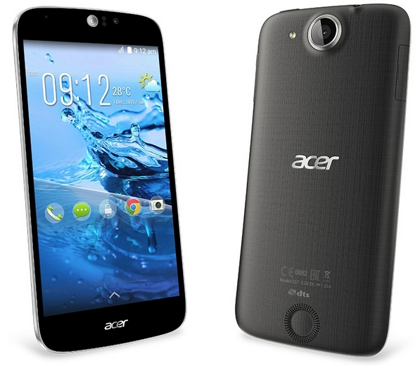 Acer: анонс трех Android-смартфонов и бюджетника на Windows Phone