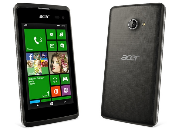 Acer: анонс трех Android-смартфонов и бюджетника на Windows Phone