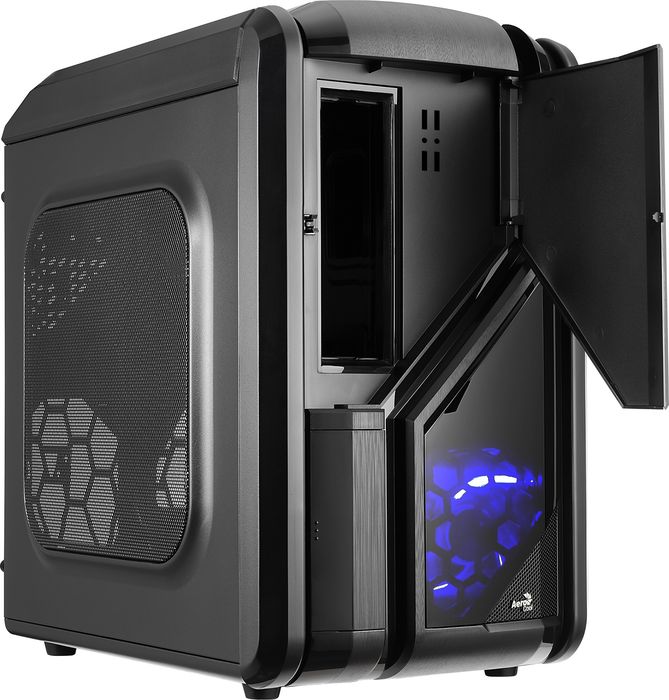 Компьютерный корпус Aerocool GT-RS рассчитан на платы типоразмера ATX