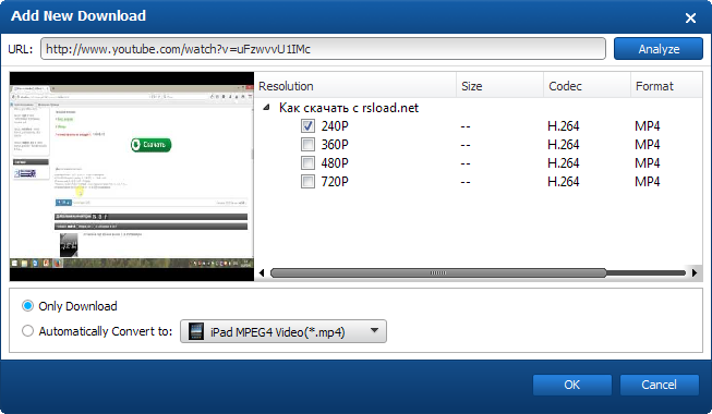 AnyMP4 Video Downloader скачать