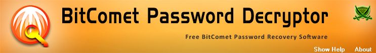 BitComet Password Decryptor