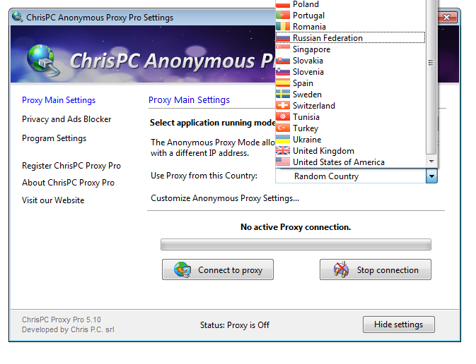 ChrisPC Anonymous Proxy