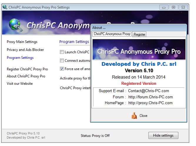 ChrisPC Free VPN Connection 4.07.06 download the new version for iphone