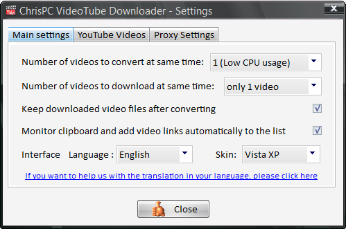 chris pc videotube downloader