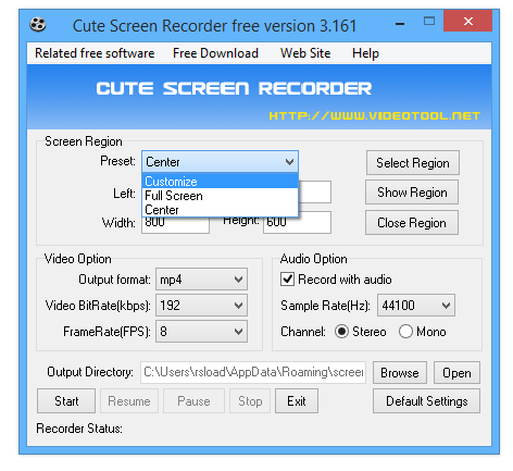 Cute Screen Recorder