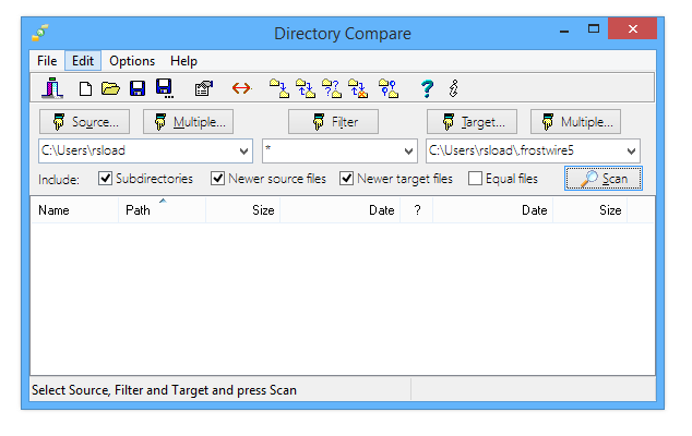 directory compare windows 10