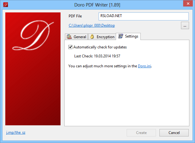 Doro PDF Writer