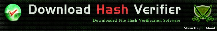 Download Hash Verifier
