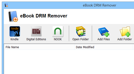 Ebook DRM Removal