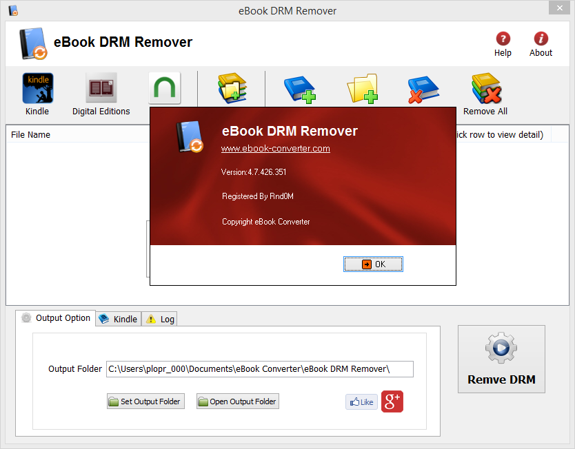 drm removal ebooks