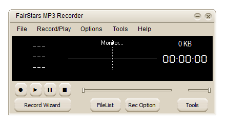 FairStars MP3 Recorder 
