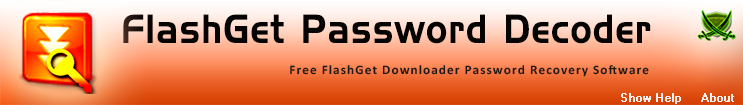 FlashGet Password Decoder