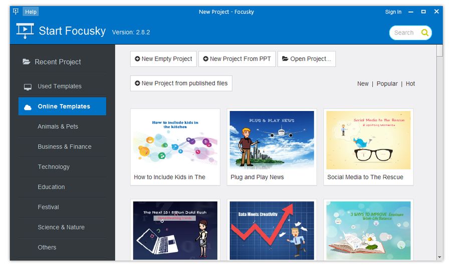 focusky presentation maker