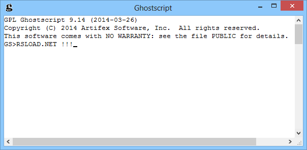GPL Ghostscript