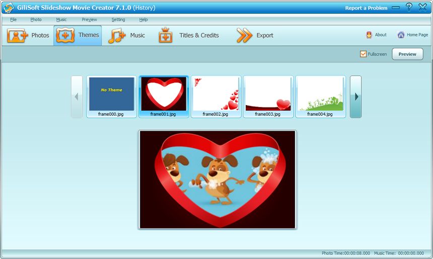 GiliSoft Slideshow Movie Creator