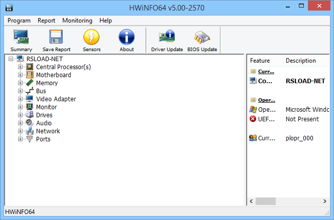 HWiNFO32 7.60 download the new version for apple