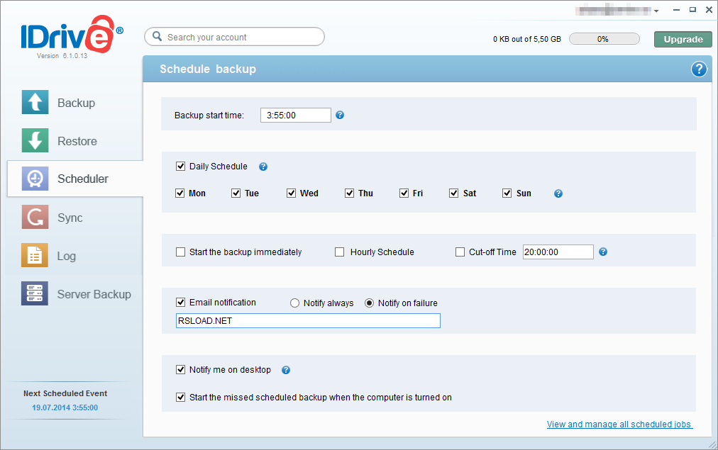 idrive backup pricing