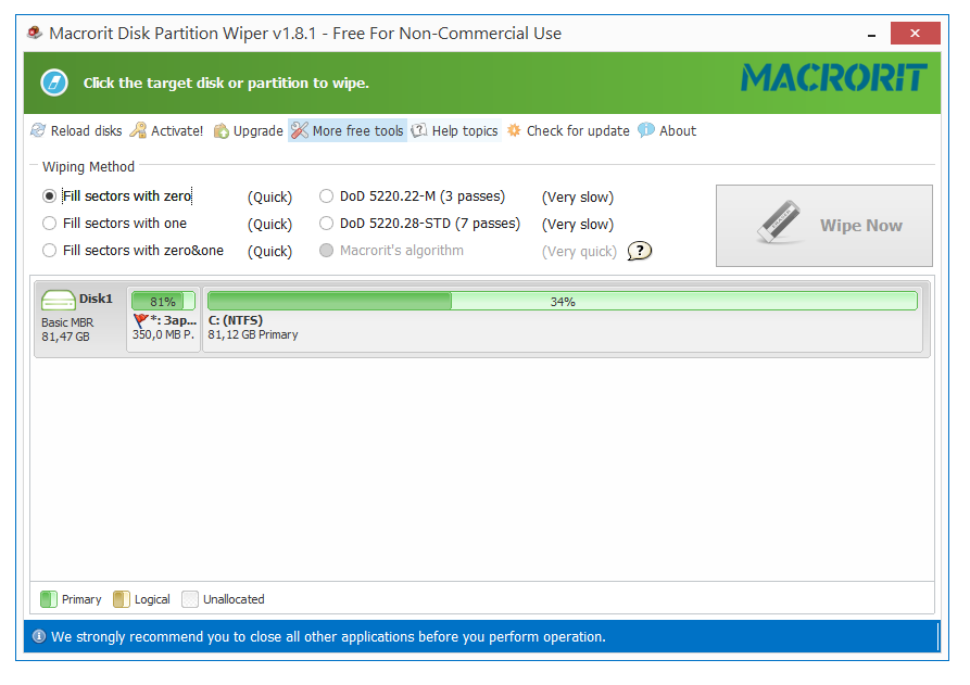 Macrorit Data Wiper 6.9.7 for windows download free
