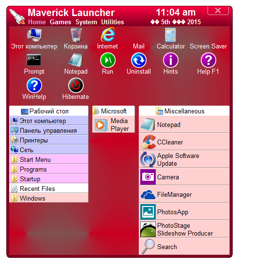 Maverick Launcher 