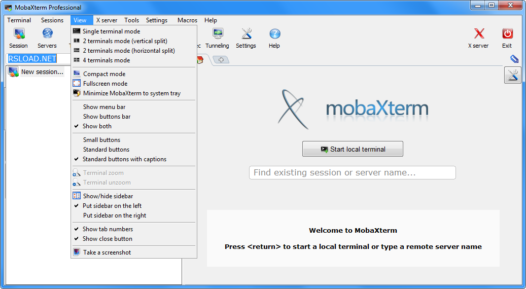 mobaxterm windows 10