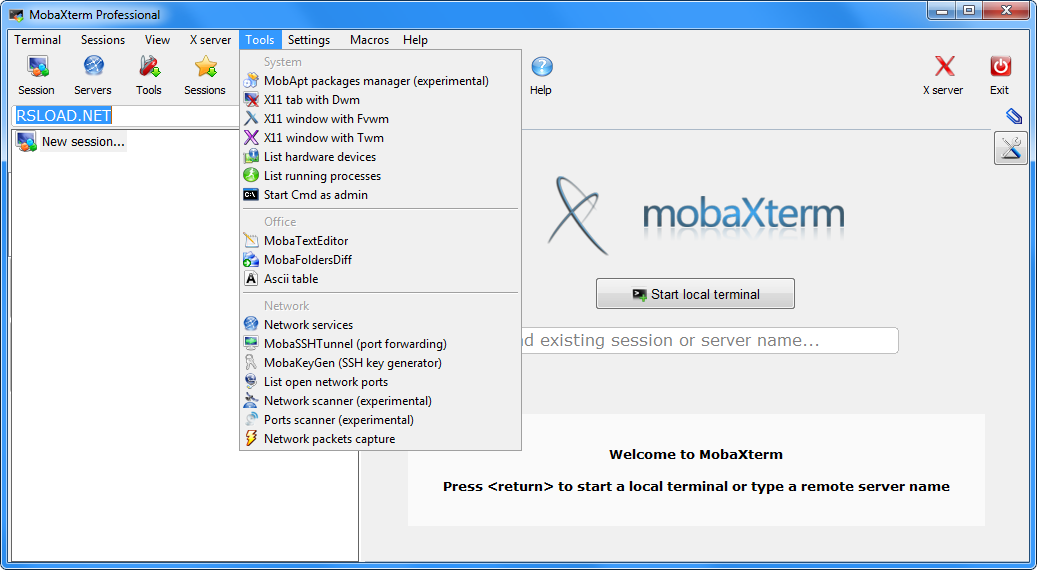 mobaxterm windows 10