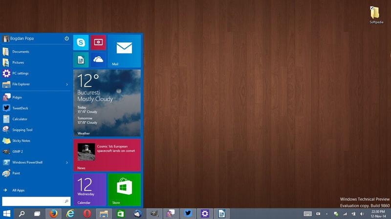 Слух: В январе Microsoft выпустит ещё одну сборку Windows 10 TP