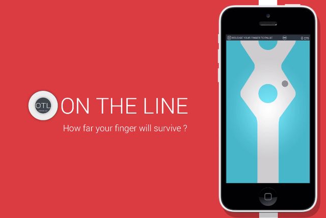 On the line