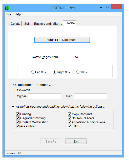 PDFTK Builder 