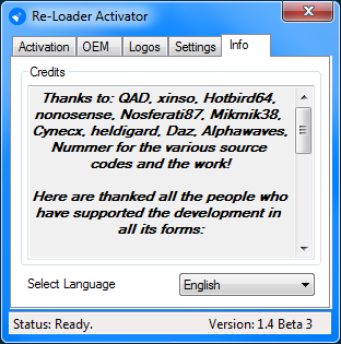 Re-Loader Activator  Final /  Beta 3