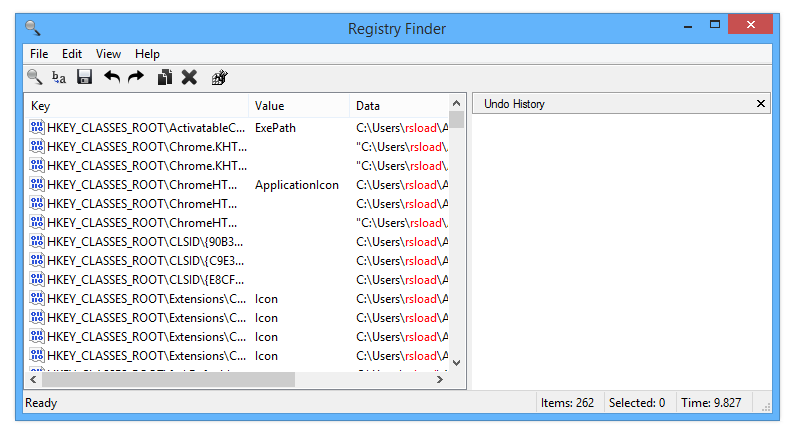 Registry Finder