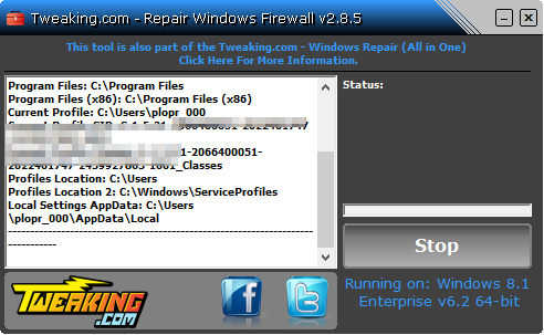Repair Windows Firewall