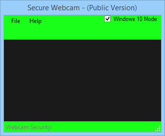 Secure Webcam
