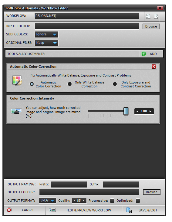 SoftColor Server Automata